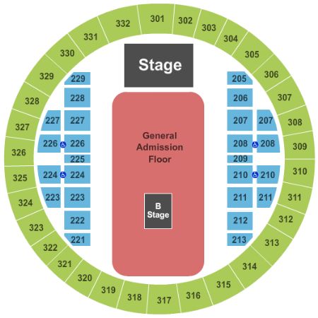 Seating Chart Alliant Energy Center