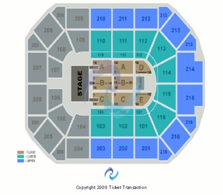 All State Arena Seating Chart