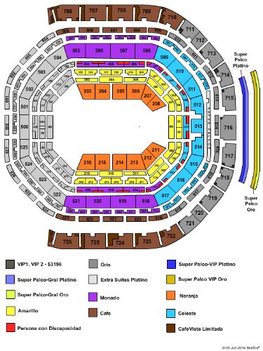 Arena Ciudad De México Tickets And Arena Ciudad De México Seating Chart Buy Arena Ciudad De 