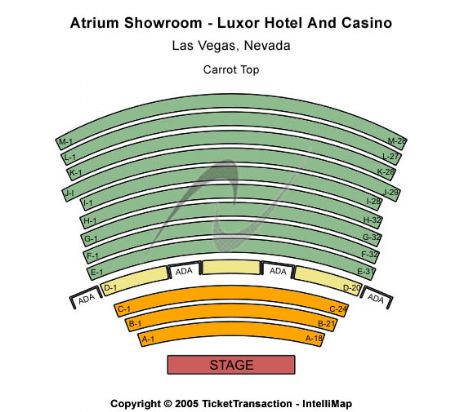 Atrium Showroom - Luxor Hotel