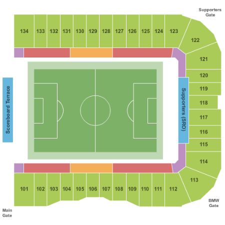 Mls All Star Game Seating Chart