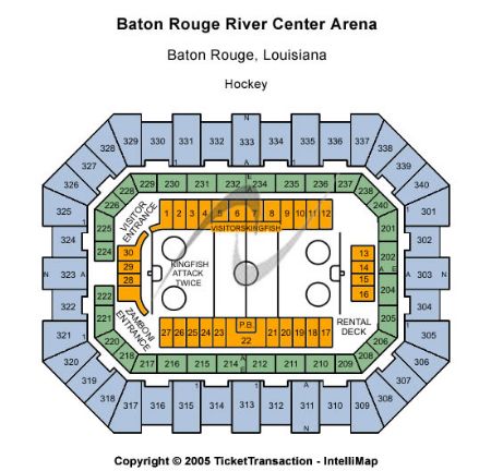 Baton Rouge River Center Arena
