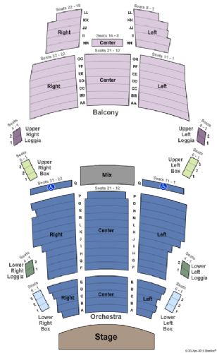 Bijou Theatre Seating Chart