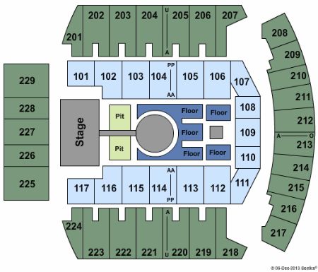 Bismarck Civic Center Tickets and Bismarck Civic Center Seating Chart