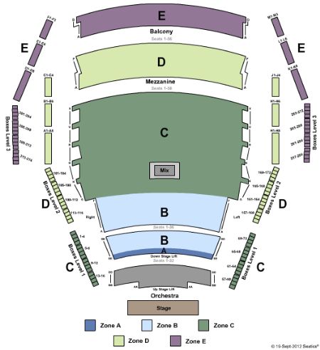 Square Seating Chart