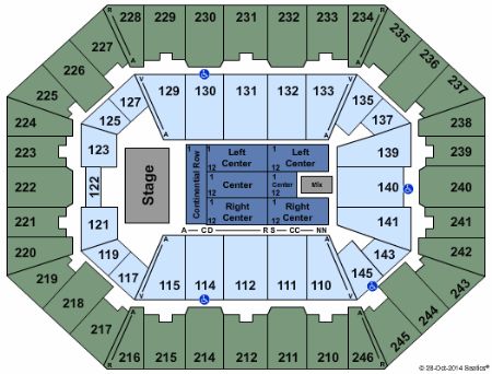 Charleston Civic Center Tickets and Charleston Civic Center Seating