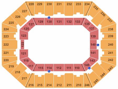 Charleston Civic Center Tickets and Charleston Civic Center Seating