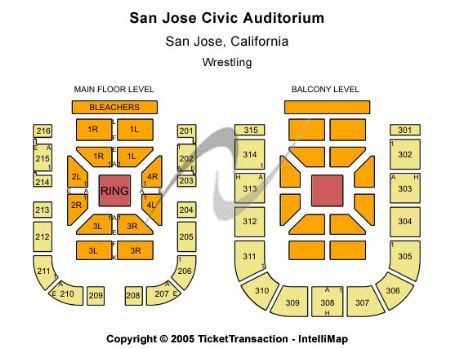 San Jose Civic Auditorium Tickets and San Jose Civic Auditorium Seating