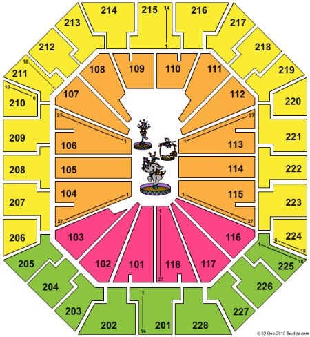 Colonial Life Arena Tickets and Colonial Life Arena Seating Chart - Buy