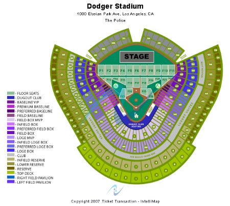 carraperde: los angeles dodgers stadium seating chart
