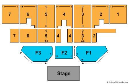 Five Flags Center Seating Chart