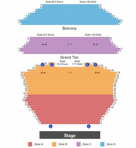 Gammage Auditorium Tickets and Gammage Auditorium Seating Chart - Buy