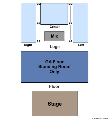 Gramercy Theater Seating Chart