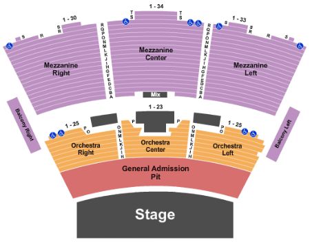 Silver Legacy Seating Chart