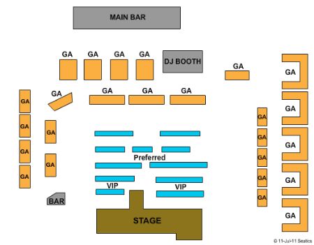 Harmon Theater Seating Chart