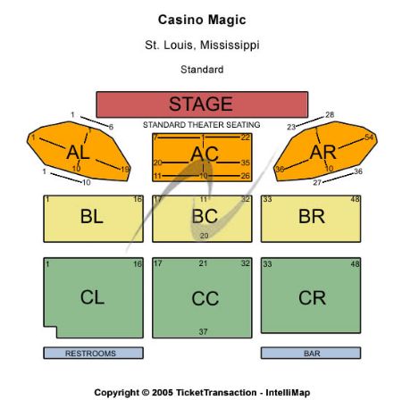 Hollywood Casino Tickets and Hollywood Casino Seating Chart - Buy