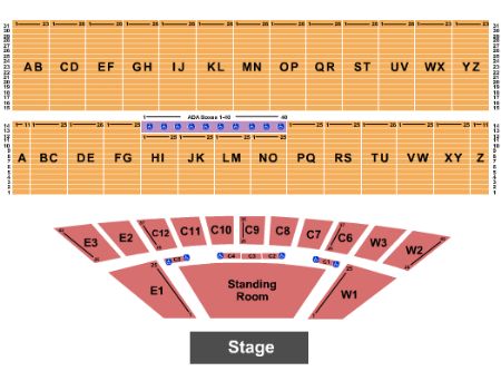 Timonium Fairgrounds Concert Seating Chart