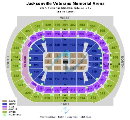 Jacksonville Veterans Memorial Arena