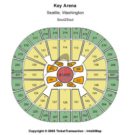 Key Arena Seating