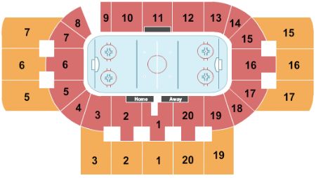 Du Magness Arena Seating Chart
