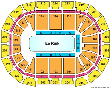 Manchester Arena Map