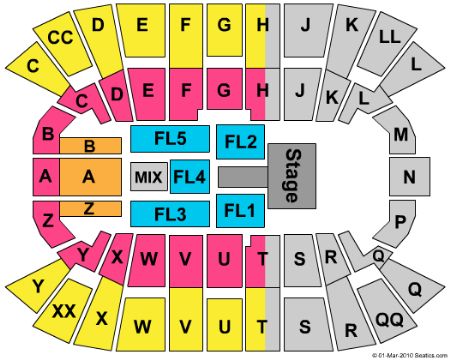 Mullins Center Tickets and Mullins Center Seating Chart - Buy Mullins