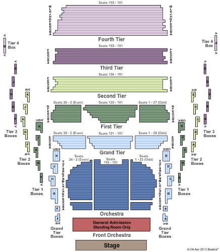 New Jersey Performing Arts Center - Prudential Hall Tickets and New
