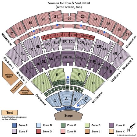 nikon at jones beach theater tickets and nikon at jones nikon seating chart