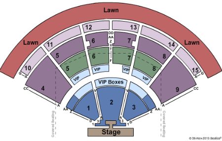 Riverbend Seating Chart