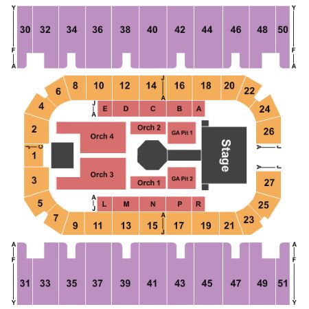 Rimrock Auto Arena Tickets and Rimrock Auto Arena Seating Chart - Buy