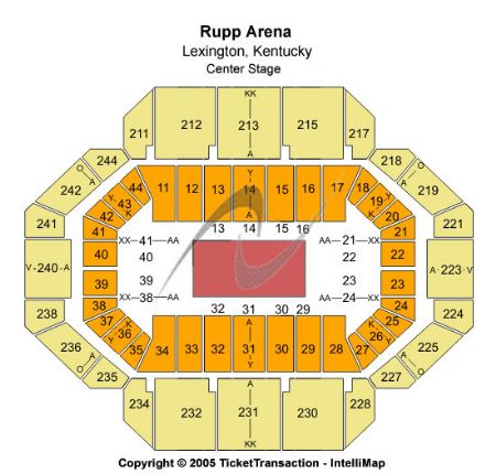 Rupp Arena Tickets And Rupp Arena Seating Chart Buy Rupp Arena