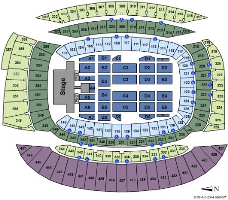 soldier field stadium seating tickets stub charts chart grateful dead beyonce
