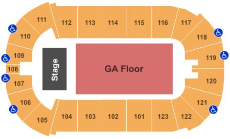 arena farm state seating tickets stub charts street sesame