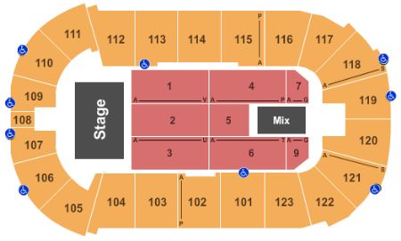 arena farm state seating tickets stub charts zac band brown