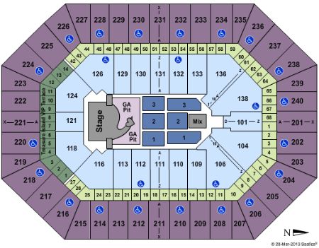 Target Center Seating Chart Panic At The Disco