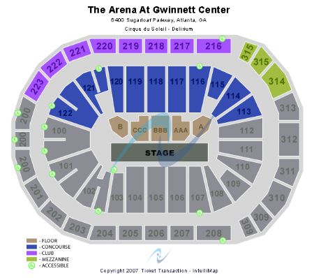 The Arena At Gwinnett Center