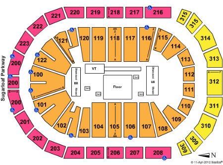 The Arena At Gwinnett Center