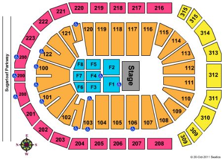 The Arena At Gwinnett Center