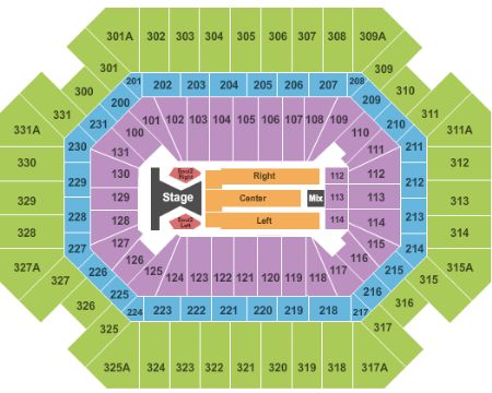 Thompson Boling Arena Tickets and Thompson Boling Arena Seating Chart