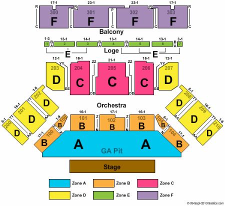 Toyota presents the oakdale theatre wallingford ct seating chart