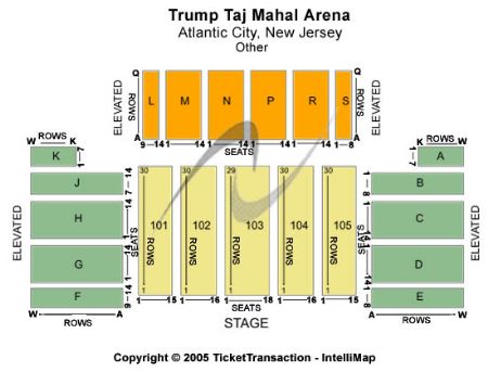 Trump Taj Mahal - Mark G. Etess Arena