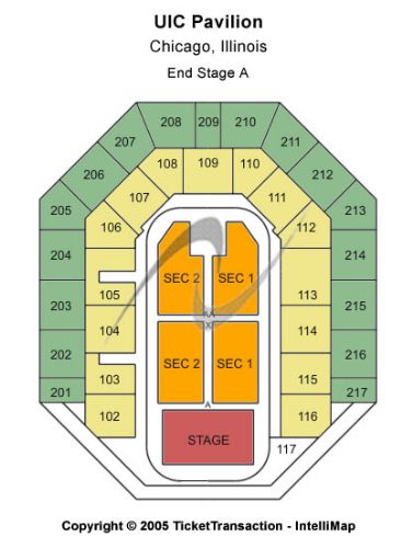 Uic Pavilion Tickets And Uic Pavilion Seating Chart Buy Uic Pavilion Chicago Tickets Il At