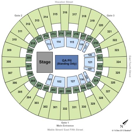 Utc Arena Seating Chart