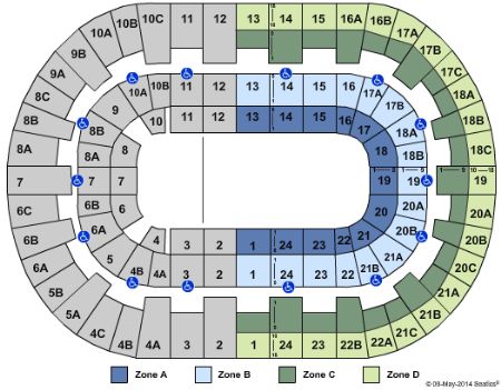 Valley view casino center seating chart disney on ice