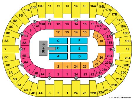 Valley view casino center seating chart cher