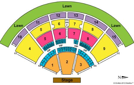 Verizon Wireless Amphitheatre Charlotte