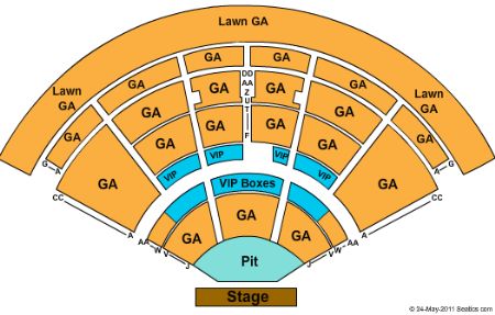 Verizon Wireless Amphitheatre Charlotte