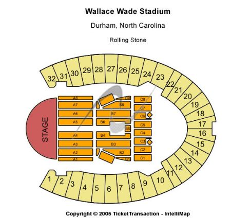 Wallace Wade Stadium Tickets and Wallace Wade Stadium Seating Chart