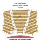 Arts Club Theatre Tickets and Arts Club Theatre Seating Chart - Buy ...