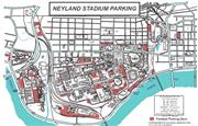 Neyland Stadium Parking Lots